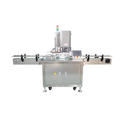 China High Speed Tuna Fish Tin Can Sealer Sardine Fish Canned Food Automatic Cap Sealing Machine for sale