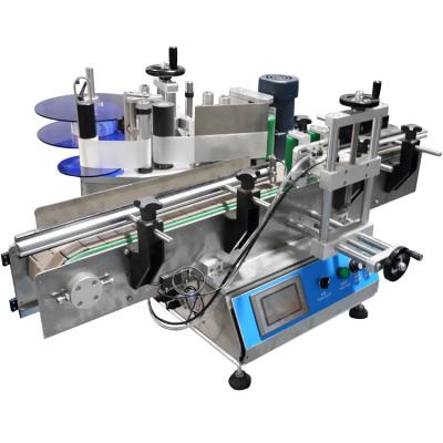 China Automatic Desktop PP PET Plastic Glass Bottles Labeling Machine Supplier Product Label Applicator for sale