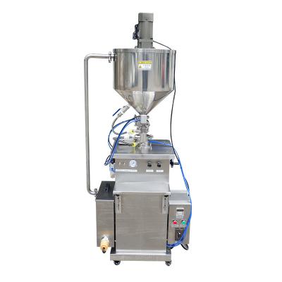 China Butter Milk Grease Chocolate Hot Filling Machine Honey Stick Straw Enolmatic Commercial Bottle Filler for sale