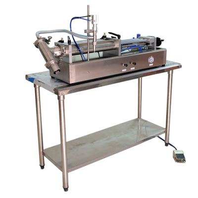 China Semi Auto Type Spray Plastic Bottle Bottling Liquid Filling Machinery Tabletop Piston Filler for sale