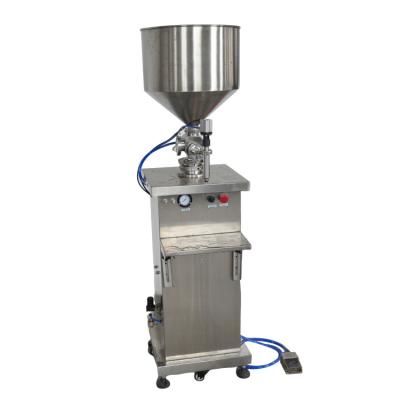 China Semi Automatic Filling System Small Scale Hair Dye Dogs Shampoo Edible Oil Packing Machine for sale