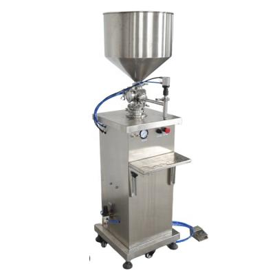 China High Viscosity Cream Paste Hand Wash Sanitizer Gel Jam Jar Filling Machine Semi Automatic for sale