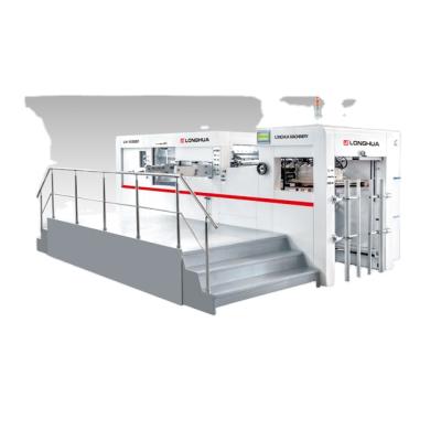 China Printing& LH-1050EF automatic packaging die cutting machine with stripping for plastic box for sale