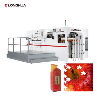 China food & Beverage factory hot sale and easy operating automatic embossing die-cutting creasing press machine for cardboard / corrugated paper for sale