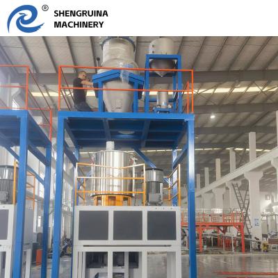 China Food Powder Weighing and Mixing System Automatic Feeding Dosing Mixing System for Lvt Floor Line for sale