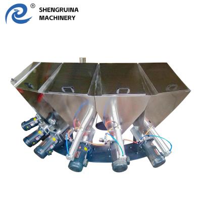 China Full Automatic Food PVC Material Small Batching Machine Stainless Steel Batching Weighing System for sale