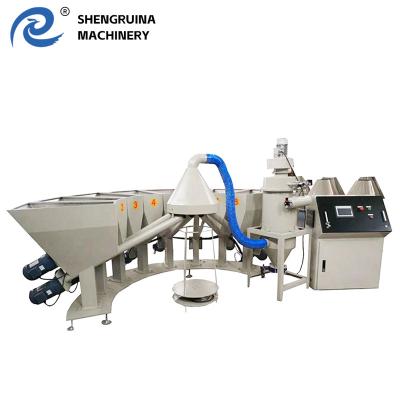 China Small Food Material Formulation Machine / Accuracy Up To 10g Vacuum Feeding Liquid Powder Particle Batch System for sale