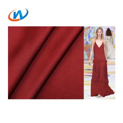 China Good quality 100%viscose pure crepe fabric satin fabric shiny silky feeling squishy fabric for women shirt for sale