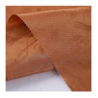 China Best quality 82%viscose 18%nylon satin pleat fabric silky feeling shiny solid fabric pure crepe fabric for women dress for sale