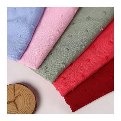 China QUICK DRY Custom Soft Feeling Solid Dye 100%Rayon Rayon Wicking Fabric Dobby Staple Stitch Fabric Good Quality Rayon Fabric For Shirt for sale