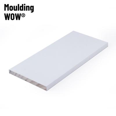 China MouldingWow SS-4017 s3s s4s modern mdf molding millwork and wooden stair treads molding custom molding and millwork extrusion molding for sale