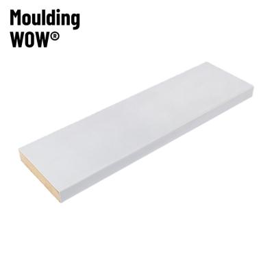 China Modern MouldingWow SS-4009 s3s s4s Finger-joint primed stair parts decoration decorative molding molding wood planking millwork and for sale