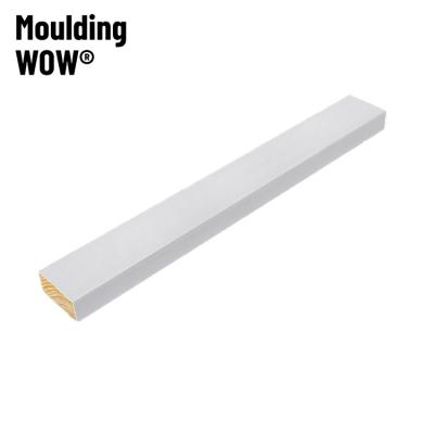 China Modern MouldingWow SS-4001 S3S S4S Primed Trimboard Molding Wood/MDF/LVL Small Size Wood Trim for sale