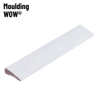 China Modern MouldingWow BB-2026 Machine Sanding With Smooth Interior Exterior Base Baseboard MDF Molding LVL for sale