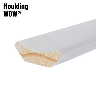 China MouldingWow CM-1037 modern crown molding primed mdf molding crown molding ceiling moldings wood millwork for sale