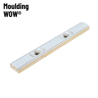 China MDF MoldingWow DW-0042 MDF Door China Faux Wood Jamb Door Modern Beam Architraves 18mm Small Size MDF Molding Wood Frame 1x4 Molding for sale