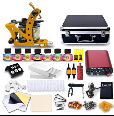 China Professional Electric Multicolor Kits Permanent Pen Microblading Ghostaxe Tattoo Machine Kit for sale