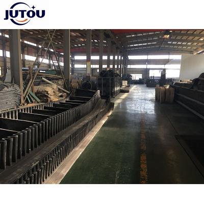 China Ep200 Conveyor Belt Sidewall Sidewall Rubber Corrugated Conveyor Belt High Strength Cloth Big Angle for sale