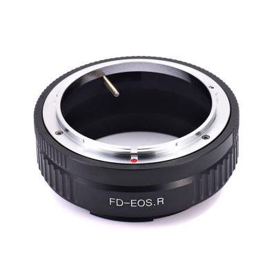 China Metal FD mount to EOS R lens adapter with a manual iris control ring for Canon FD FL mount lens and for Canon EOS R cameras for sale