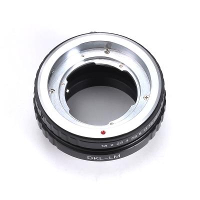 China Leedsen Aluminum+Copper Suitable For DKL-LM Bracket To LM Camera Lens Mount Aluminum Copper Material Adapter Ring Compatible For FinePix for sale