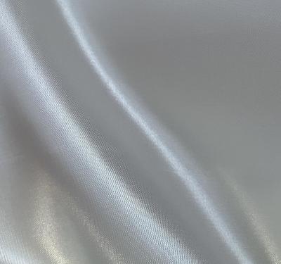 China Custom Made High Quality 100% Polyester Satin Color Breathable Satin Material Shiny Fabric for sale