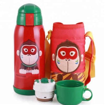 China Business hip kids multifunctional vacuum insulated bottle kids double wall theromal flask 580ml 20oz for sale