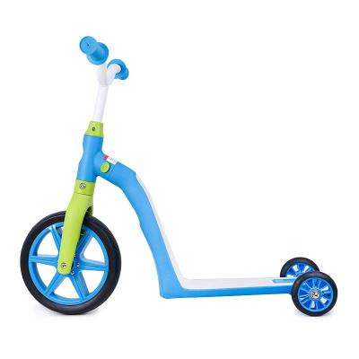 China Safety 2 Wheel Or 3 Wheel Four-in-One Model Kids Kick Scooter Kids Balance Bike for sale