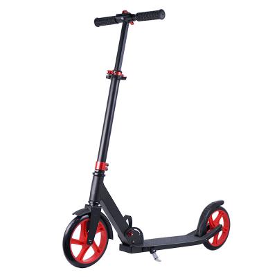 China High Quality Adjustable Waist Pro Adult Urban Foldable Kick Scooter With Rubber Grips for sale