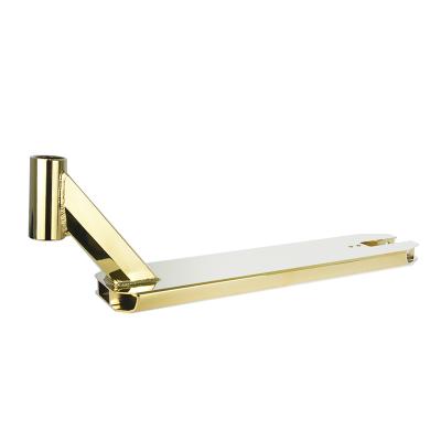 China 6061 CNC Aluminum Gold High Precision T6 Chrome Stunt Scooter Platform 6061 T6 pro for sale