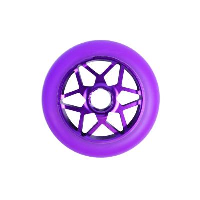 China 110mm pro scooter wheels with alloy core for two wheels stunt scooter SW016 for sale