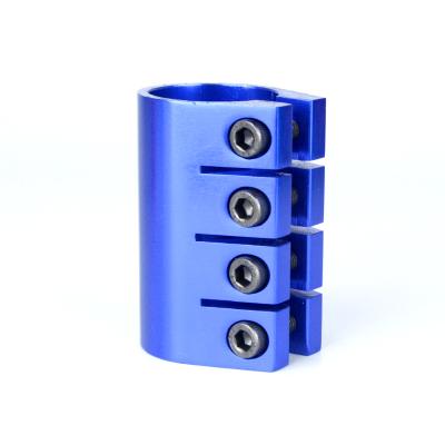 China Easy Holes 6061 t6 Aluminum Anodizing Cascade 4 Scooter Flange In Scooter Parts& Accessories for sale