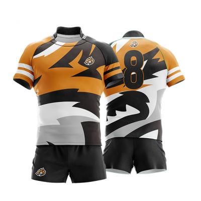 China Quick-drying latest custom design sublimated thick new zealand rugby shirt league jerseys uniform for sale for sale