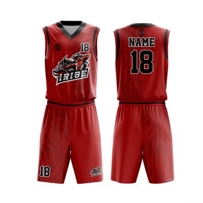 China Quick-Dry New Arrival Customized Recycle Reversible Polyester Basketball Shirt for sale