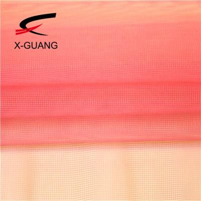 China Breathable 100% Fine Nylon Soft Square Mesh Fabric For Clothing for sale