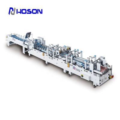 China ZH-880BFT Bottom Lock Box Folder Gluer Machine for sale