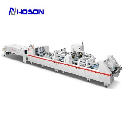 China ZH-880BFT-H Popcorn Box Folding Gluing Machine for sale