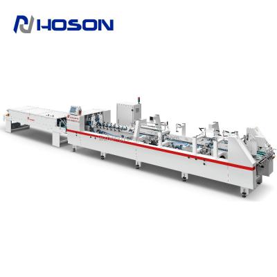 China ZH-880PFT-H High Speed Box Folder Gluer Machine for sale