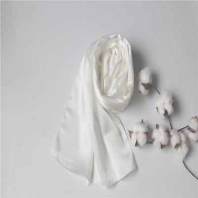 China Factory wholesale silk scarf dyeing high quality 100% silk undyed square silk scarf shiny for accessory for sale