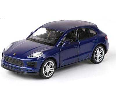 China Diecast Sports Car Toy Set Die Cast Simulation Toy Alloy Vehicles Fashion Style Blue Color for sale