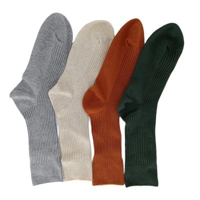 China Wholesale QUICK DRY cotton colorful breathable men's basketball ribbed socks for men's sports good quality socks for sale