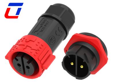 China IP67 Inodoro para exteriores 2 pines conector de energía circular enchufe de toma de corriente a prueba de polvo en venta