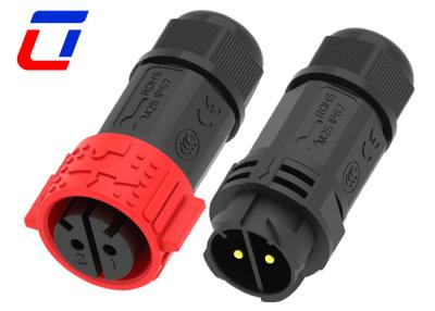 China Waterdicht 2 pin mannelijk vrouwelijk connector 50A voor 16.0mm kabel OD Max. Te koop