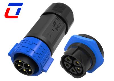 China Conector circular de 5 pines a prueba de agua 30A IP67 Conectores circulares en venta