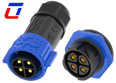 Cina Acque resistenti 4 Pins Wire To Board Power Connector 50A connettore di paratia impermeabile in vendita