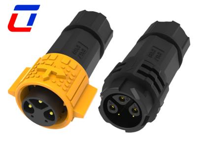 China 3+2 pin waterdicht mannelijk vrouwelijk connector 15A Circulair Power Signal Connector Te koop