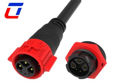 China 3+3 Pin 15A IP67 Waterdicht Kabel Connector M19 Waterdicht Plug And Socket Te koop