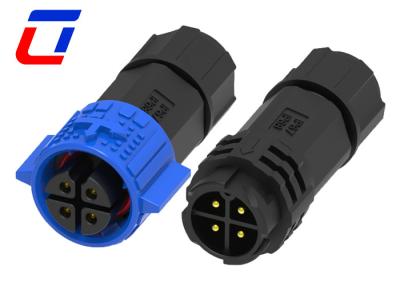 China M19 300V 10A waterdicht LED-connector 4 pin waterdicht soldeerdraadconnectoren Te koop