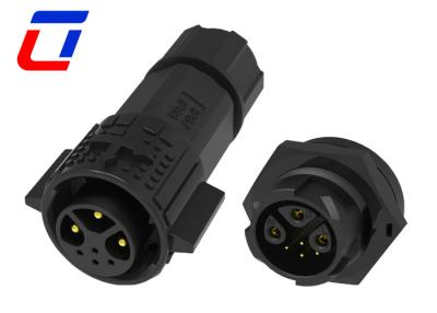 China Stroomsignaal gecombineerd 7 pin waterdicht 230V connector 300V Nylon materiaal Te koop