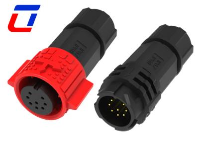 China OEM ODM Conector de datos de 8 pines impermeable M19 Push Lock Conector de cable IP67 en venta