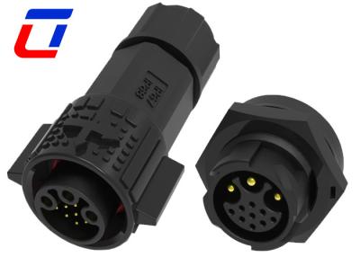 China 3 9 Pin IP67 Multi Pin Connector Tipos de Conexão de dados e energia à prova d'água à venda